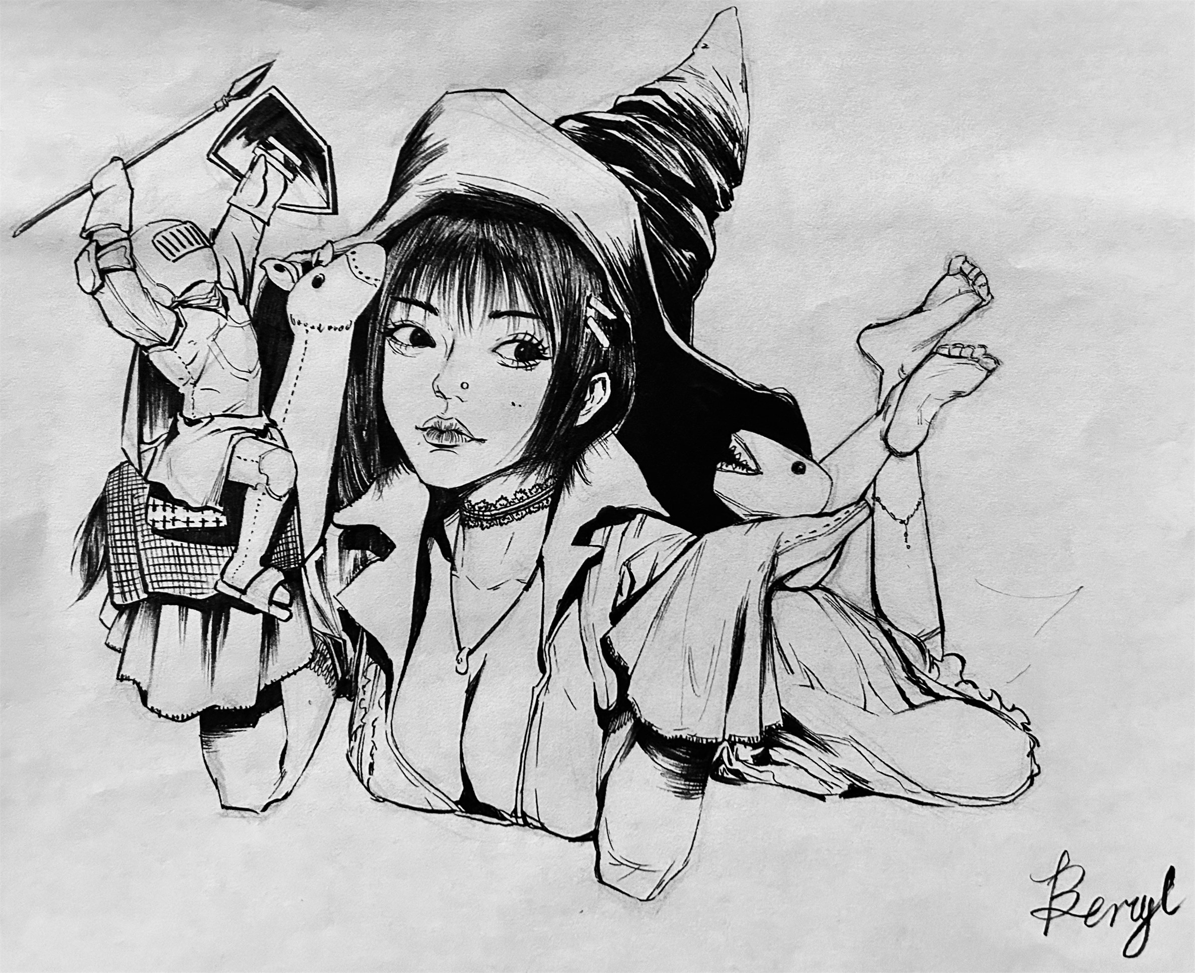 CN Beryl 的绘画作品 15